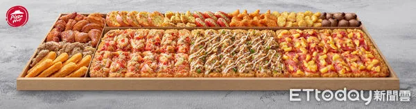 ▲▼必勝客派對神器「一公尺派對盒」推出全新升級版。（圖／業者提供）