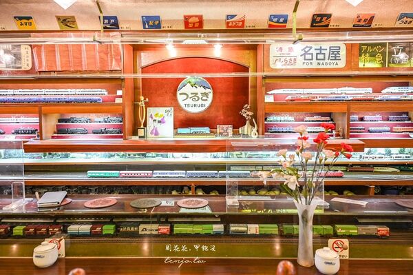 ▲▼Blue Train 超酷鐵道模型咖啡店。（圖／部落客周花花，甲飽沒授權提供）