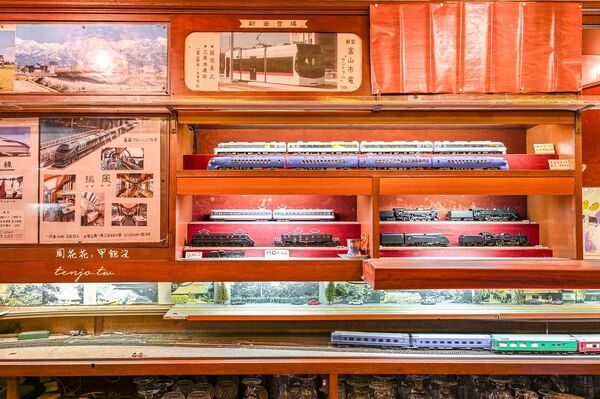 ▲▼Blue Train 超酷鐵道模型咖啡店。（圖／部落客周花花，甲飽沒授權提供）