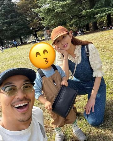 ▲林志玲與AKIRA婚後育有一名兒子。（圖／翻攝自Instagram／chiling.lin）