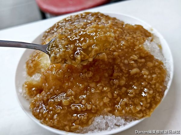 ▲▼楊記花生玉米冰。（圖／部落客Darren蘋果樹旅遊玩樂誌授權提供）