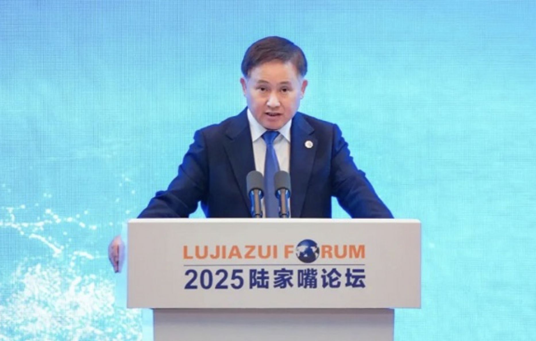 ▲大陸央行行長潘功勝。（圖／翻攝微博）