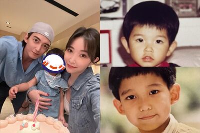 許維恩「童年短髮像男孩」！夫婦曬兒時照對比女兒　掀網兩派看法