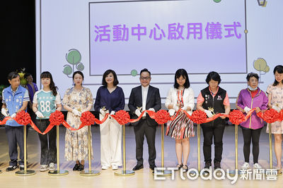 基隆成功國小活動中心啟用　邱佩琳勉勵畢業生勇敢追夢