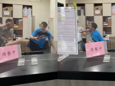 萬能科大學生暴揍舍監「我有繳費」他手部骨折要開刀　畫面曝光