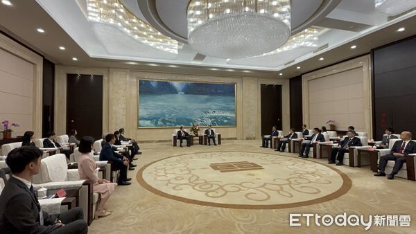 ▲▼大陸國台辦主任宋濤與前總統馬英九在福建寧德三都澳迎賓館舉行會見。（圖／記者陳冠宇攝）