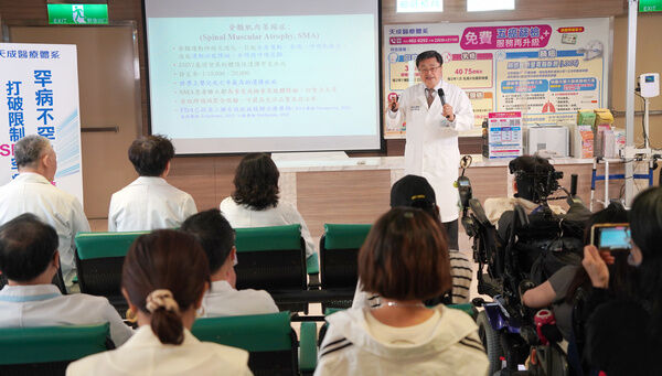 ▲中壢天晟醫院小兒科鐘育志醫師，長年倡議 SMA 藥物納入健保。（圖／中壢天晟醫院提供）