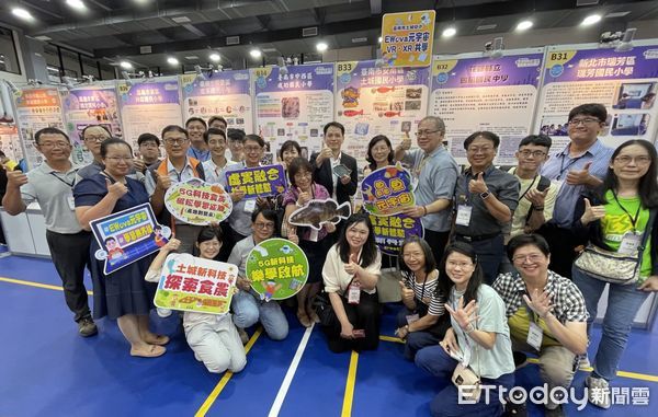 ▲台南16校參與教育部5G新科技教學成果展，勇奪22項大獎，展現科技教學實力。（記者林東良翻攝，下同）