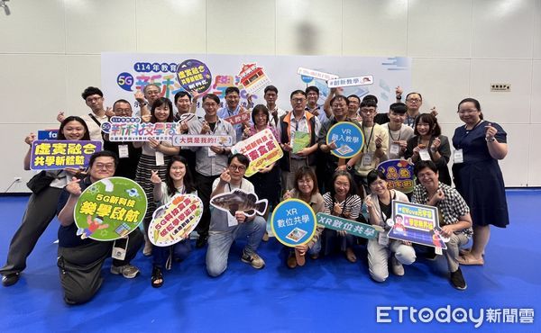 ▲台南16校參與教育部5G新科技教學成果展，勇奪22項大獎，展現科技教學實力。（記者林東良翻攝，下同）