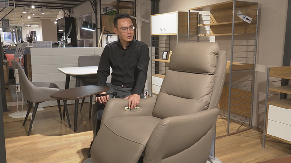 ▲▼宜得利,電動沙發,N-BELIEVA,LE01。（圖／記者姜國輝攝）