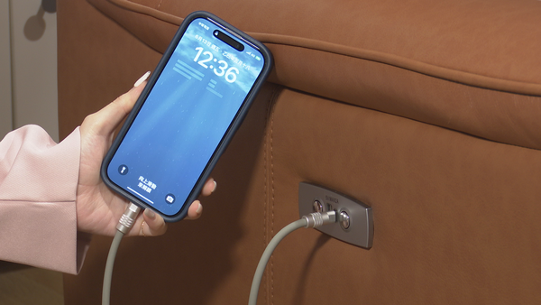 ▲▼宜得利,電動沙發,N-BELIEVA,LE01。（圖／記者姜國輝攝）