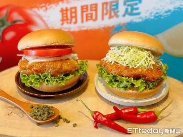 ▲▼摩斯漢堡新品。（圖／記者蕭筠攝）