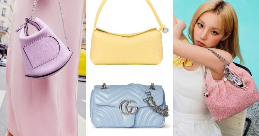 高甜It Bag好欠收！夏日必備粉嫩精品包推薦：GUCCI、Delvaux、TB…變身行走糖果系