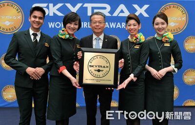 長榮航空連續10年獲SKYTRAX評級五星級航空　獲頒11個獎項