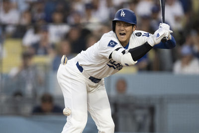 大谷翔平本季首度吞4K還挨觸身球　道奇3轟取4連勝