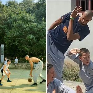 溫班亞瑪剃光頭完成閉關修行 獲頒「少林一段」成NBA第1人