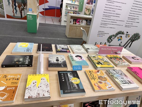 ▲▼韓國展開「2025首爾國際書展」，台灣首度受邀成為主題國，並以韓國網友近年熱愛的關鍵字「台灣感性」為主題策劃。（圖／記者林育綾攝）