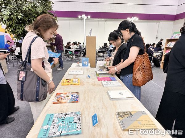 ▲▼韓國展開「2025首爾國際書展」，台灣首度受邀成為主題國，並以韓國網友近年熱愛的關鍵字「台灣感性」為主題策劃。（圖／記者林育綾攝）