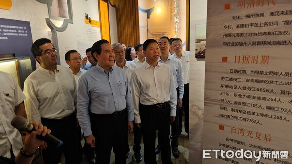 ▲▼馬英九參訪福州三坊七巷街區的林覺民故居、福州台灣會館、林則徐紀念館。（圖／記者陳冠宇攝）