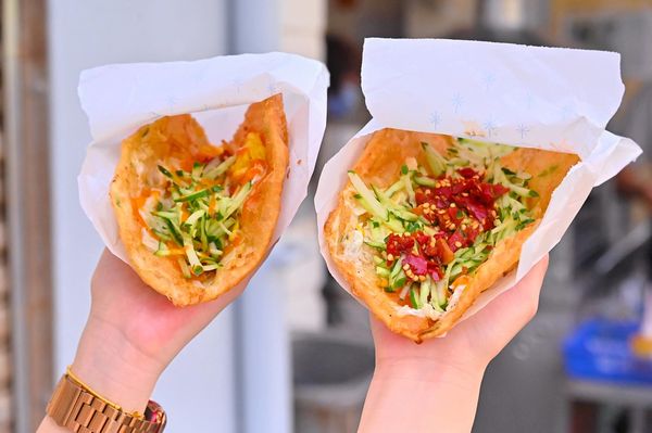 ▲▼郵局蔥油餅。（圖／部落客橘子狗愛吃糖授權提供）