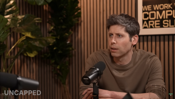 ▲▼Sam Altman。（圖／YouTube@@uncappedpod）