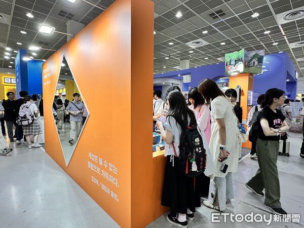 ▲▼韓國最大規模「2025首爾國際書展」，6月18日至22日將於首爾市區COEX 1 樓 Hall A舉行。（圖／記者林育綾攝）