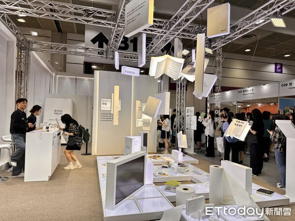 ▲▼韓國最大規模「2025首爾國際書展」，6月18日至22日將於首爾市區COEX 1 樓 Hall A舉行。（圖／記者林育綾攝）