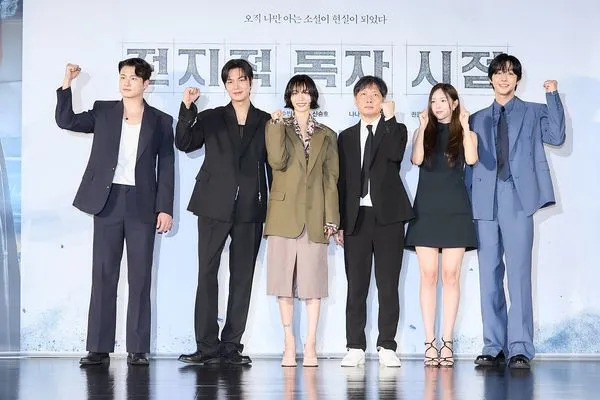 ▲▼ 申承浩（左起）、李敏鎬、NANA、導演金秉祐、蔡秀彬、安孝燮出席。（圖／采昌國際多媒體提供）