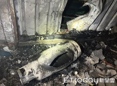 淡水1死火警疑點多!現場遺落數支不明鋼瓶 2友落網閉口拒說明