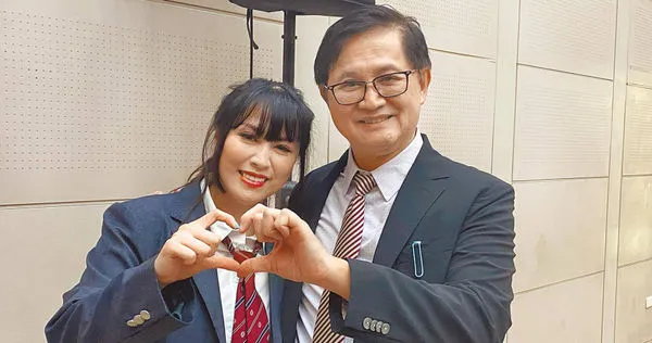 和碩董事長童子賢與千金童愛琳感情很好。（圖／報系資料照）