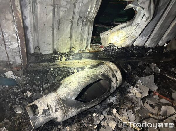 ▲▼淡水火警1死1傷，2人偷車逃離現場遭逮。（圖／記者陳以昇翻攝）