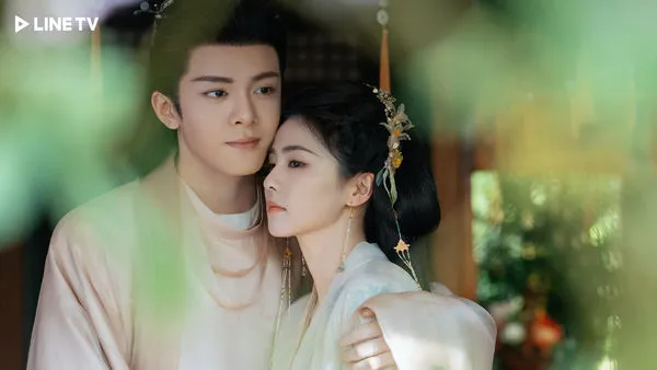▲《臨江仙》由白鹿、曾舜晞主演，戲裡虐心戲外卻很甜。（圖／LINE TV提供）