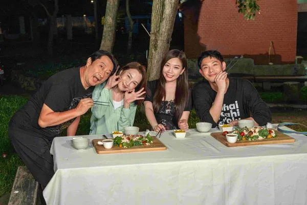 ▲▼《花甲》全新組合九孔、張瓊姿、蔡尚樺、連晨翔前往桃竹之旅 。（圖／東森綜合台提供）