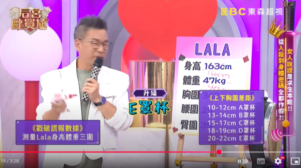 ▲▼Lala,蘇心甯。（圖／翻攝自YouTube／后宮歐買尬）