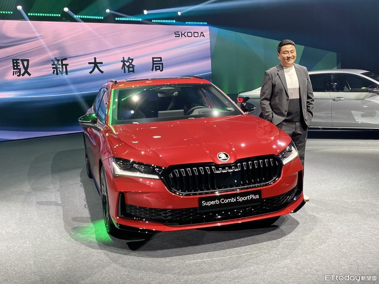 ▲Skoda Superb（圖／記者徐煜展攝）