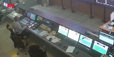 以色列炸電視台被炸3死!副控瞬間畫面曝 伊朗揚言報復