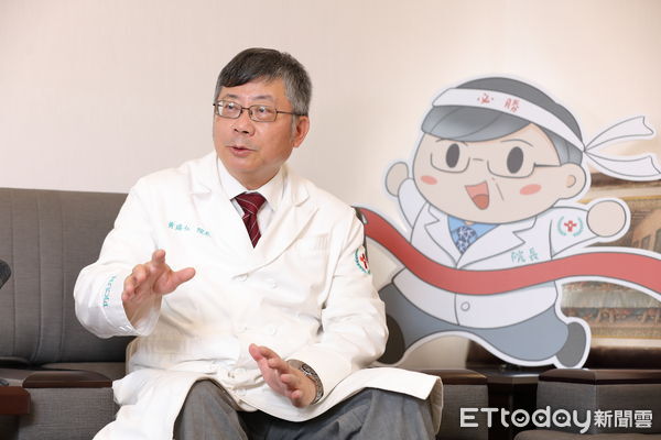 ▲▼輔大醫院院長黃瑞仁專訪。（圖／記者湯興漢攝）