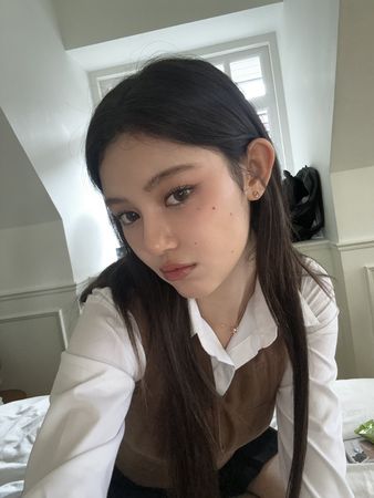 ▲Danielle在抗告被駁回隔天出席活動。（圖／翻攝自NewJeans官方X）