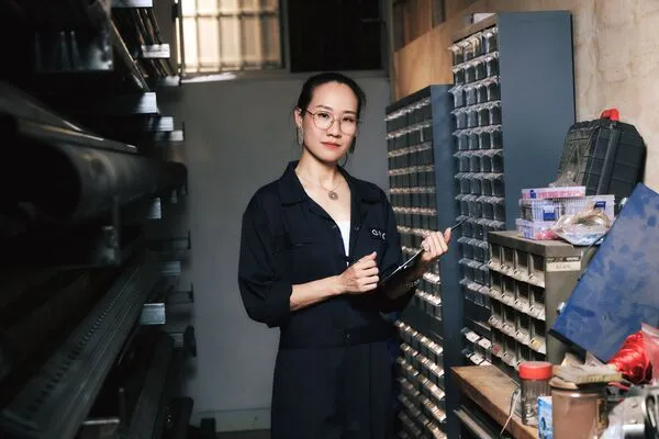 ▲米莎對於扮演「切割工」一角感到興奮。（圖／台視提供）