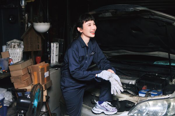 ▲米莎對於扮演「切割工」一角感到興奮。（圖／台視提供）