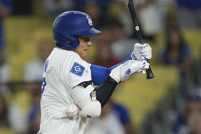 大谷再遭觸身球！右肩紅腫　賽後處理大喊「好痛！」
