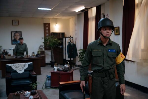 ▲《閩江船事件》由新銳導演游智傑執導，大鶴、潘親御演出。（圖／沉默老兵電影提供）