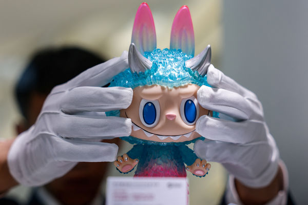 ▲▼泡泡瑪特,POP MART,拉布布,labubu。（圖／路透社）