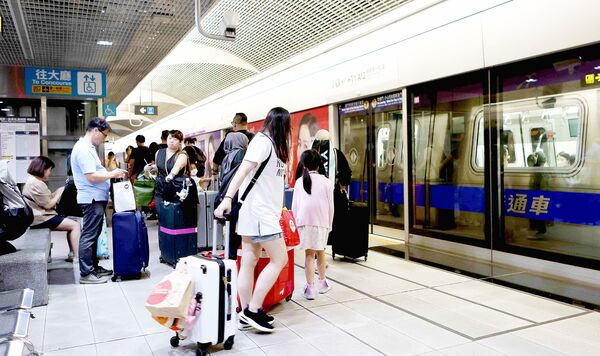 ▲機場捷運桃機第一航廈A12站進出旅客人數逐年攀升。（圖／桃園捷運公司提供）