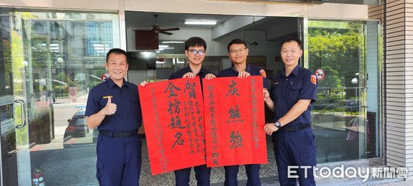 ▲潮州警分局副所長陳冠霖榮獲警大刑事系榜眼。（圖／記者陳崑福翻攝）