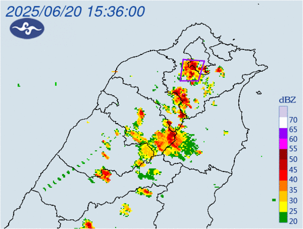▲▼大雷雨即時訊息。（圖／氣象署）
