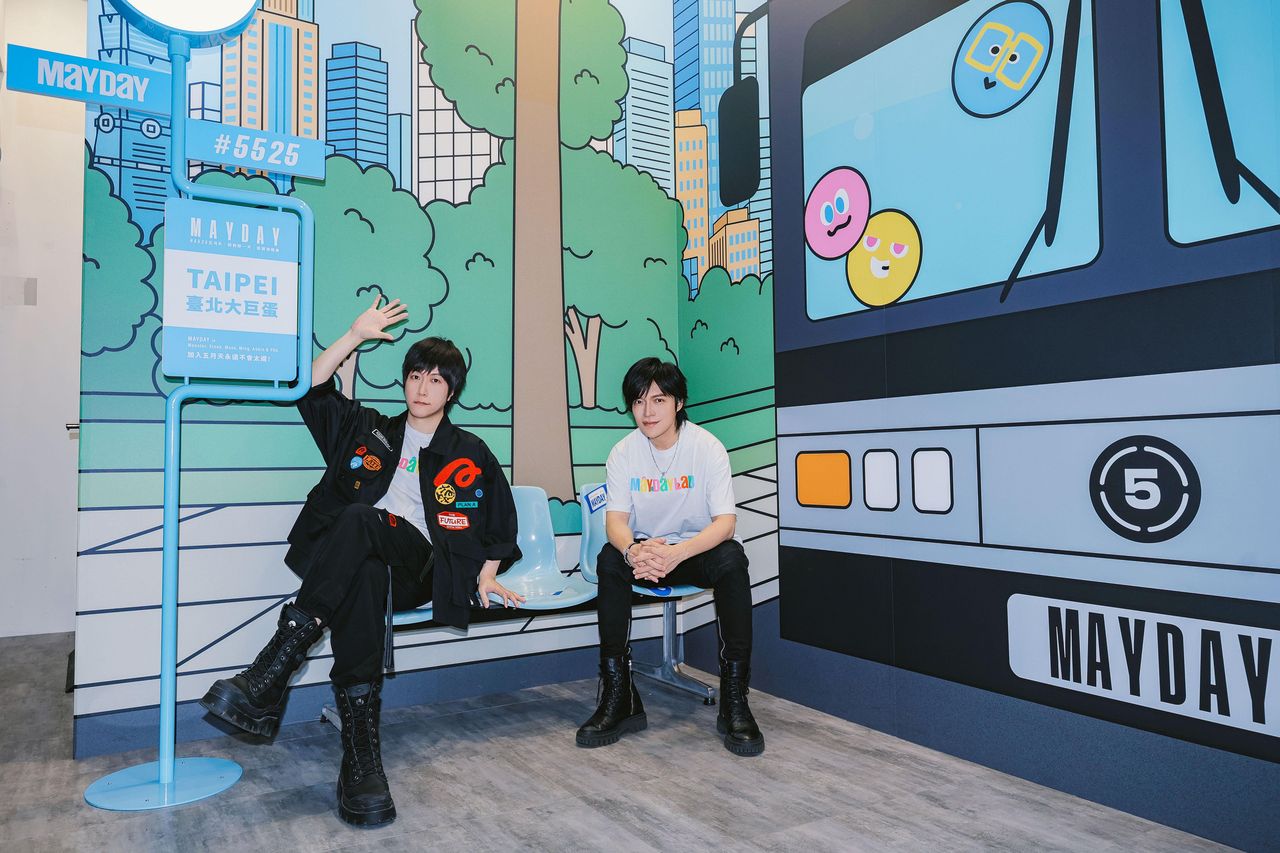 ▲▼五月天阿信、怪獸導覽MAYDAYLAND台北限定特展。（圖／相信音樂提供）