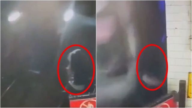 ▲▼驚悚瞬間！鐵軌上「蹲馬桶」來不及逃　她遭進站列車夾殺亡。（圖／翻攝X@usacrime_）