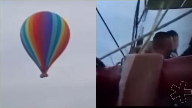 ▲▼熱氣球失控急墜「孕婦噴飛亡」！她剛答應空中求婚　下秒目睹悲劇。（圖／翻攝X）