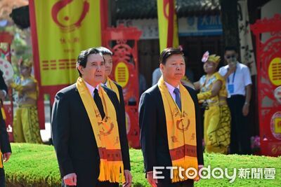 出席伏羲大典 馬英九:對中華文化的信念是台灣人美德